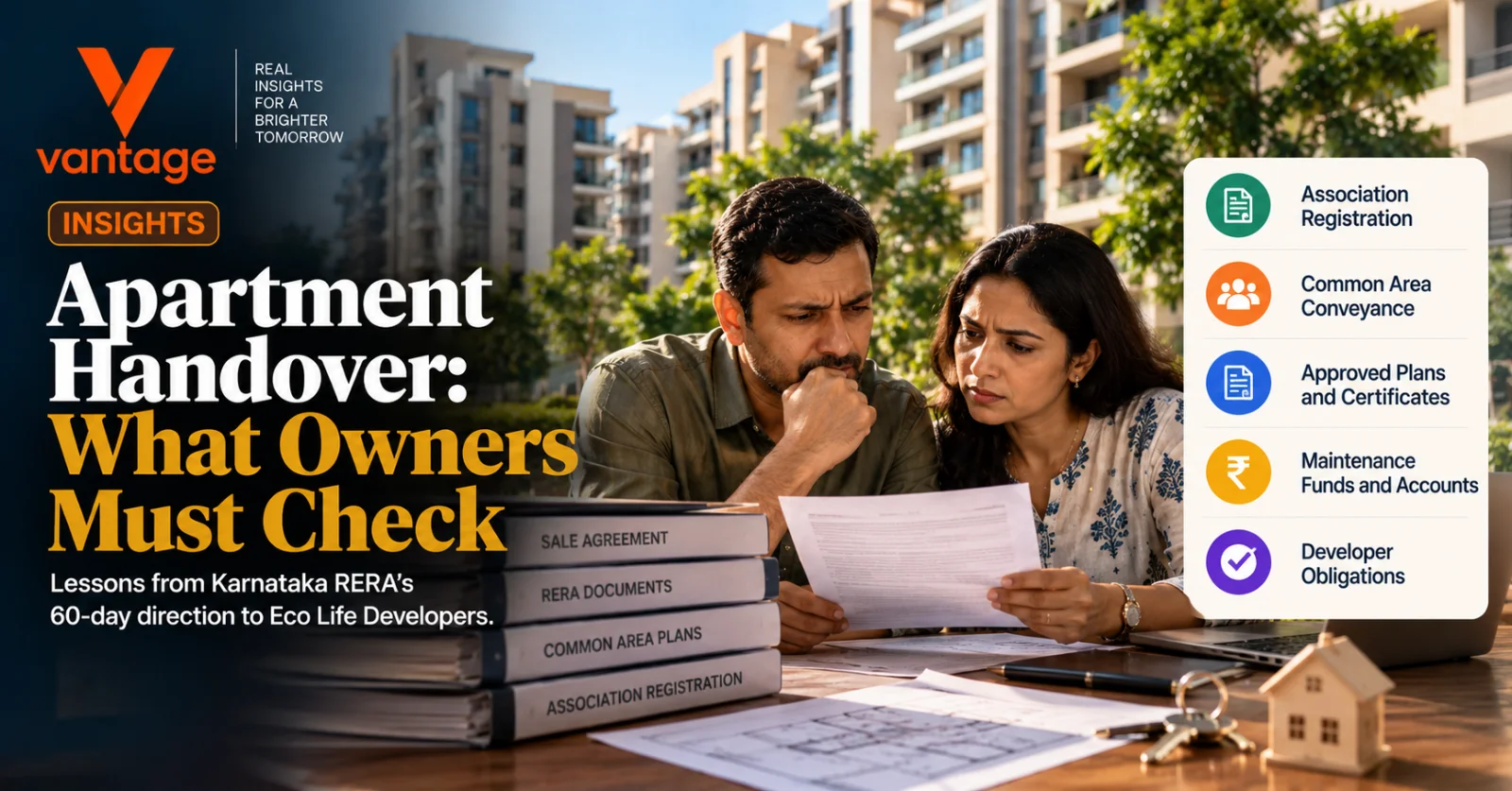 Apartment Handover: What Bengaluru Owners Must Check